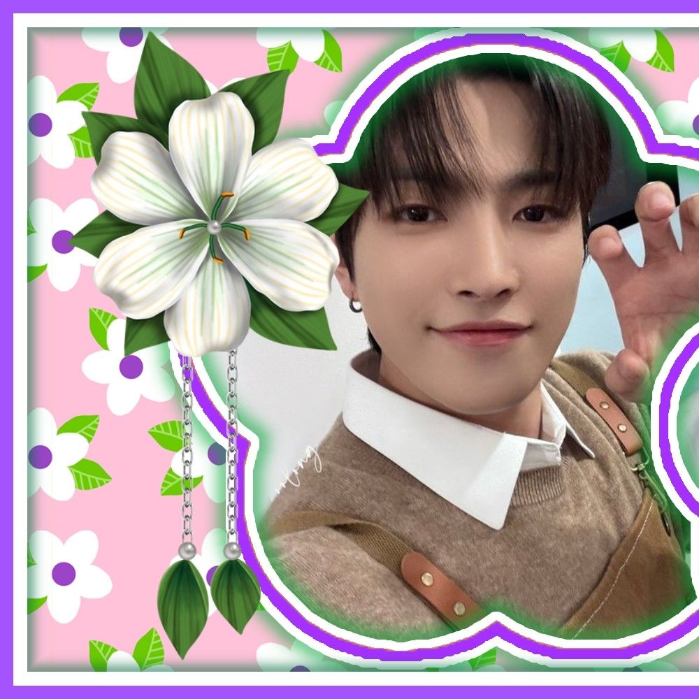 Recent activity shot of Hongjoong (ATEEZ)