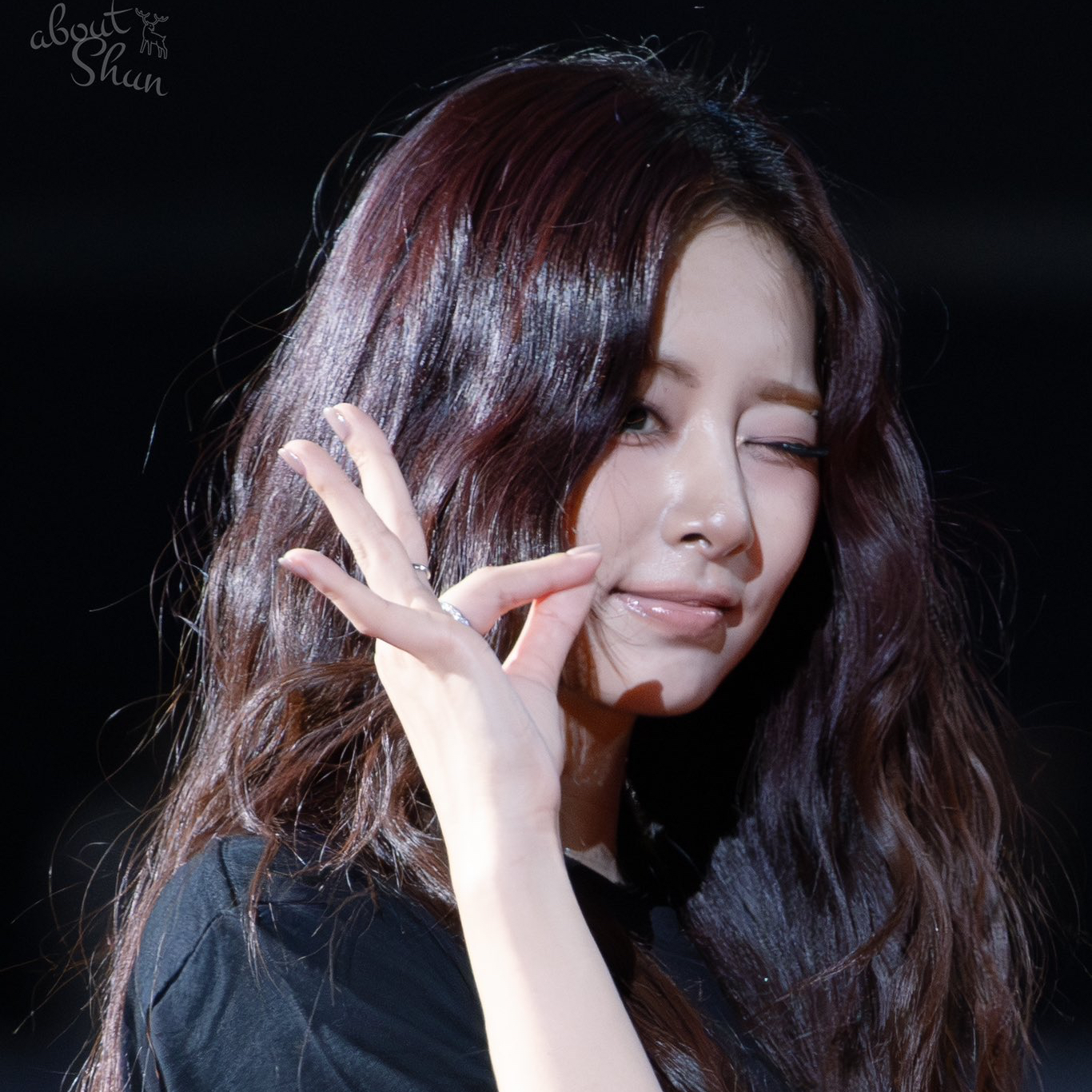 子瑜 (TWICE)粉絲拍下的瞬間