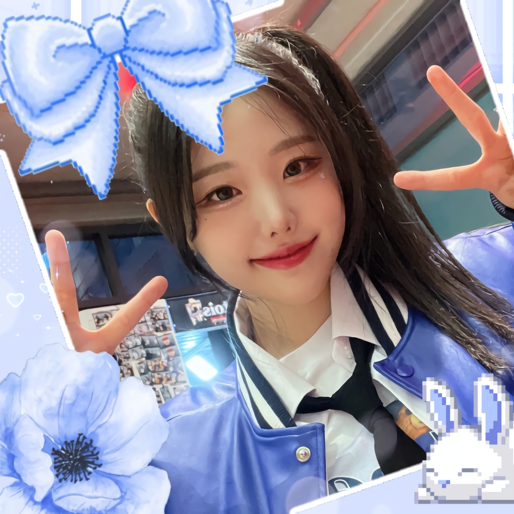 Behind-the-scenes cut of Hina (QWER)
