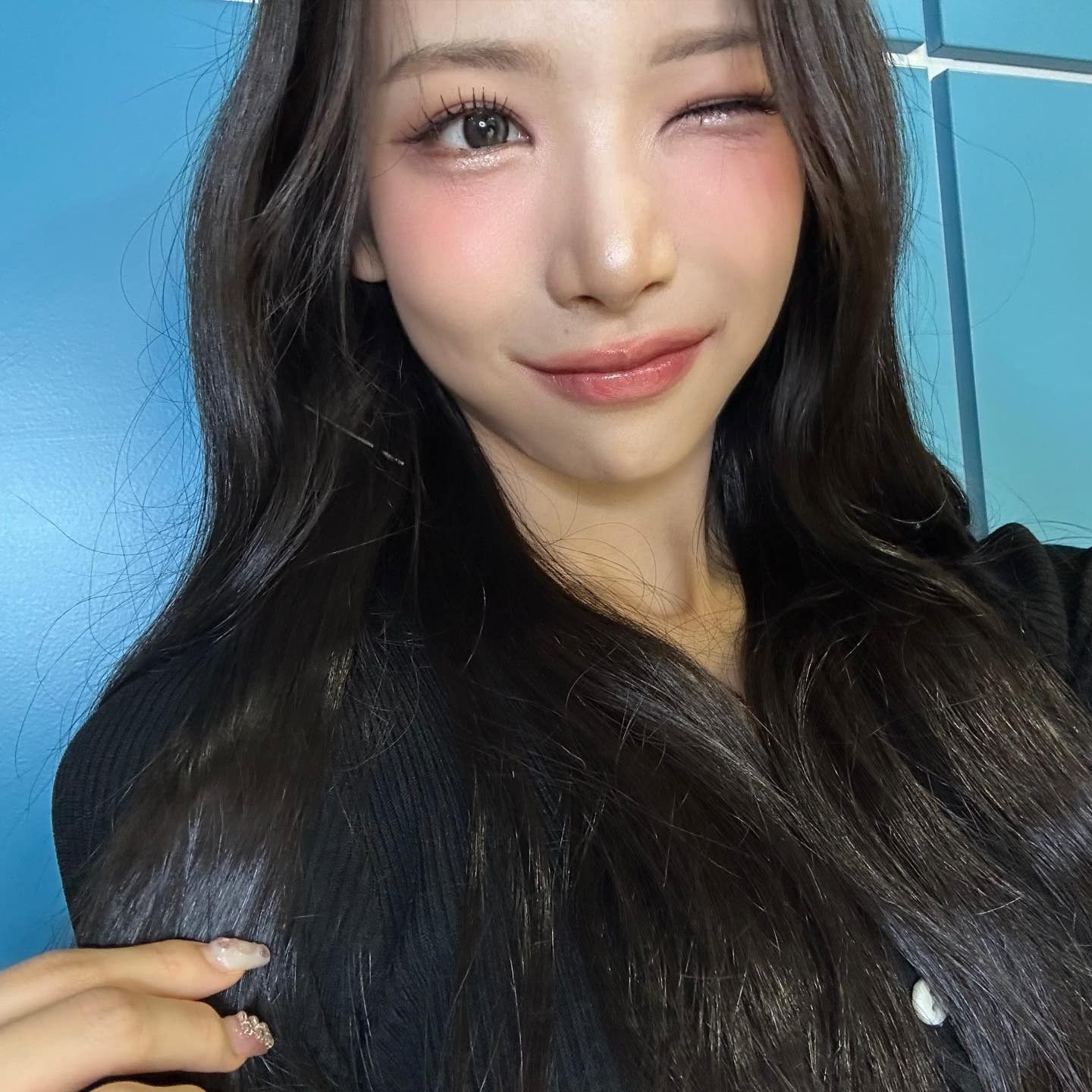 SECRET NUMBERの舞台裏ショット