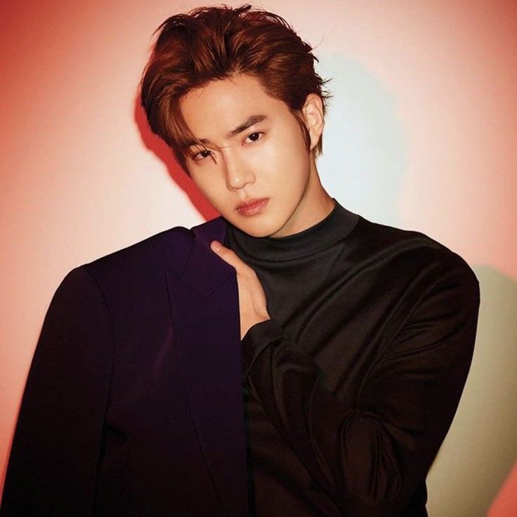 Behind-the-scenes cut of Suho (EXO)