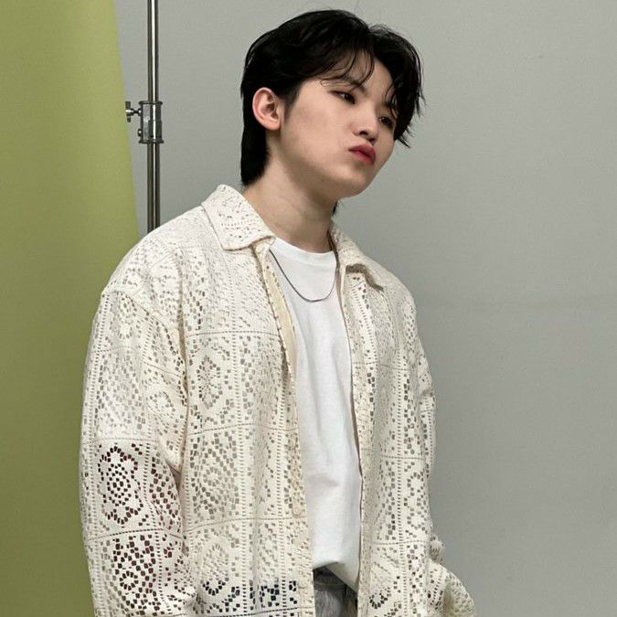 Recent activity shot of Woozi (SEVENTEEN)