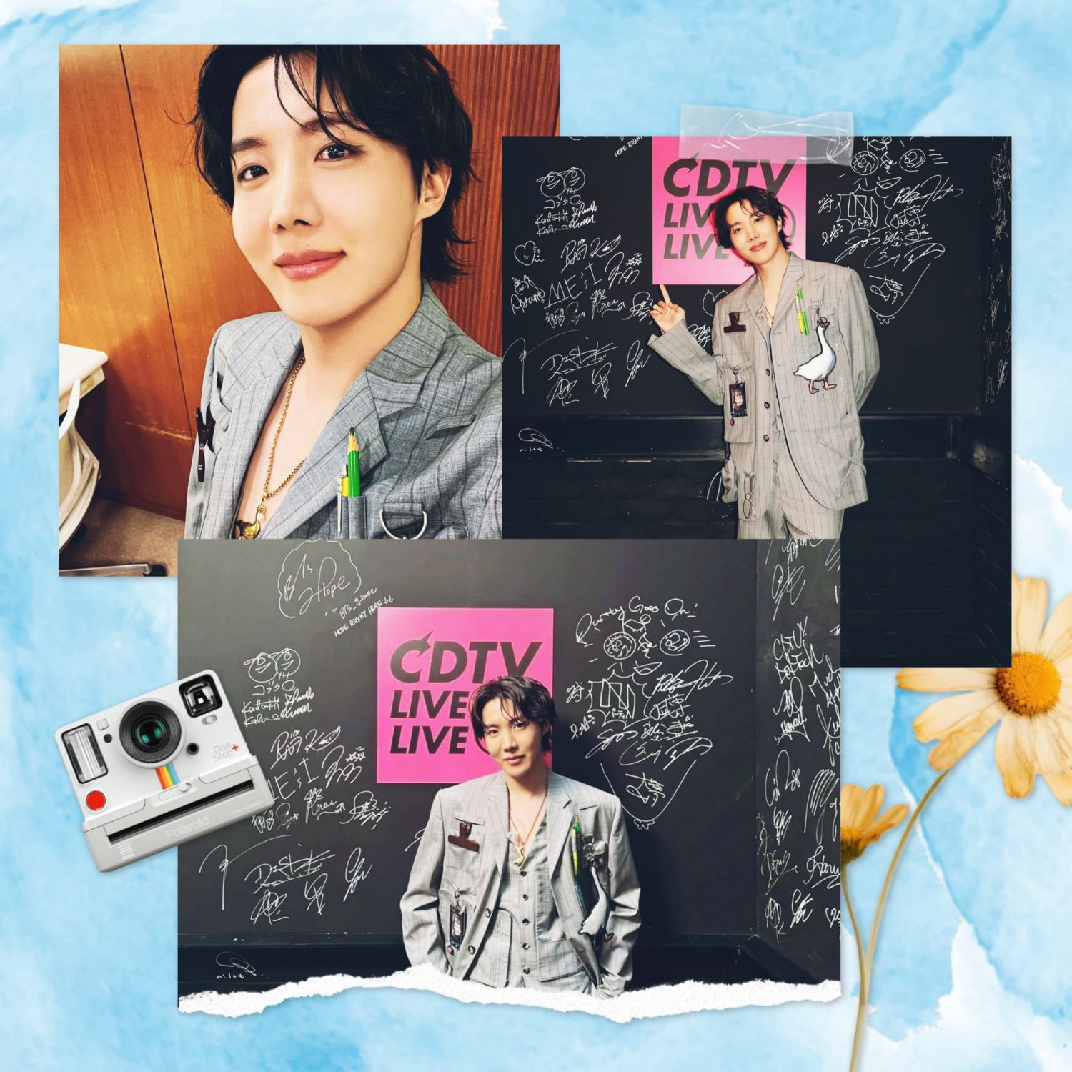 A moment captured by j-hope (BTS)'s fan