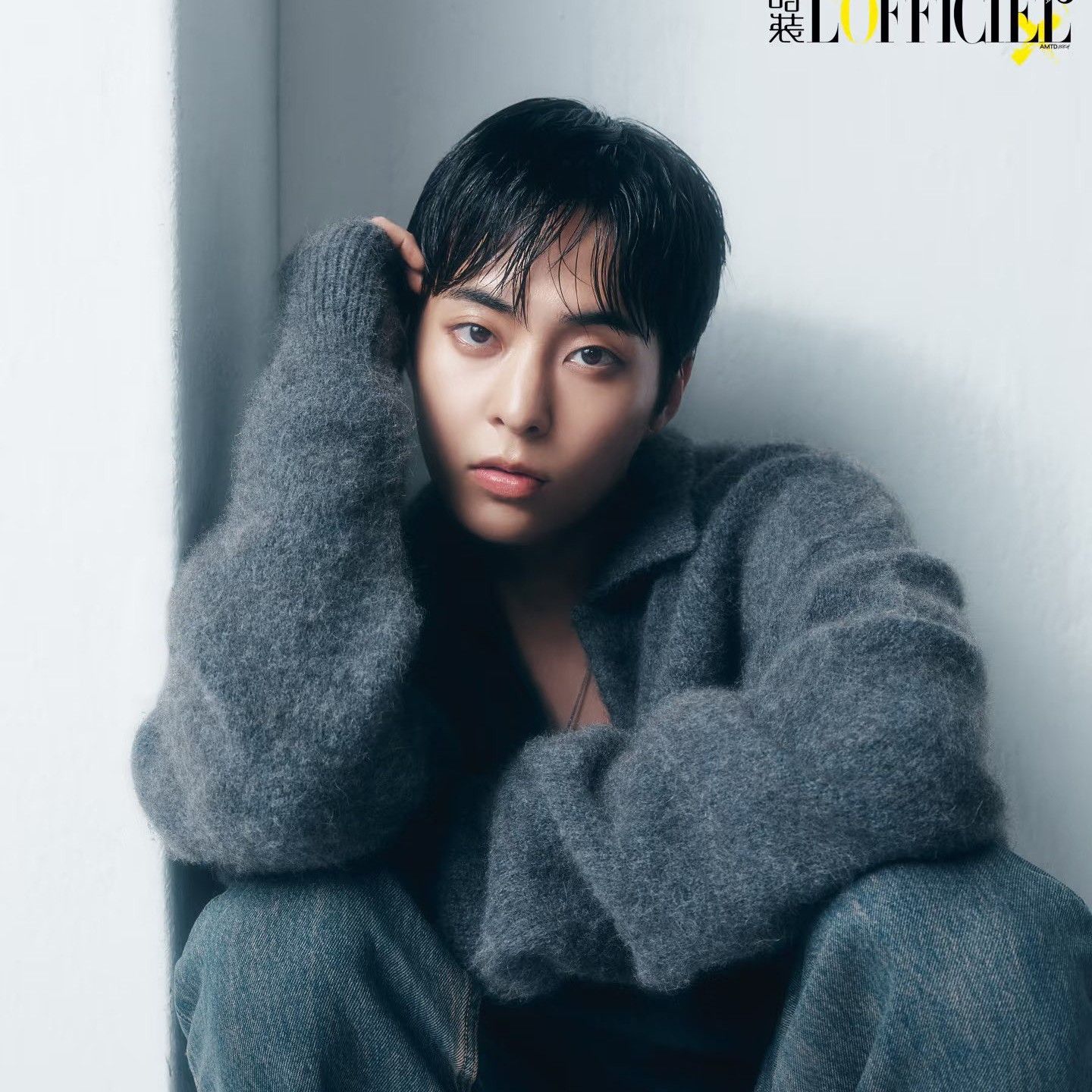 Behind-the-scenes cut of Xiumin (EXO)