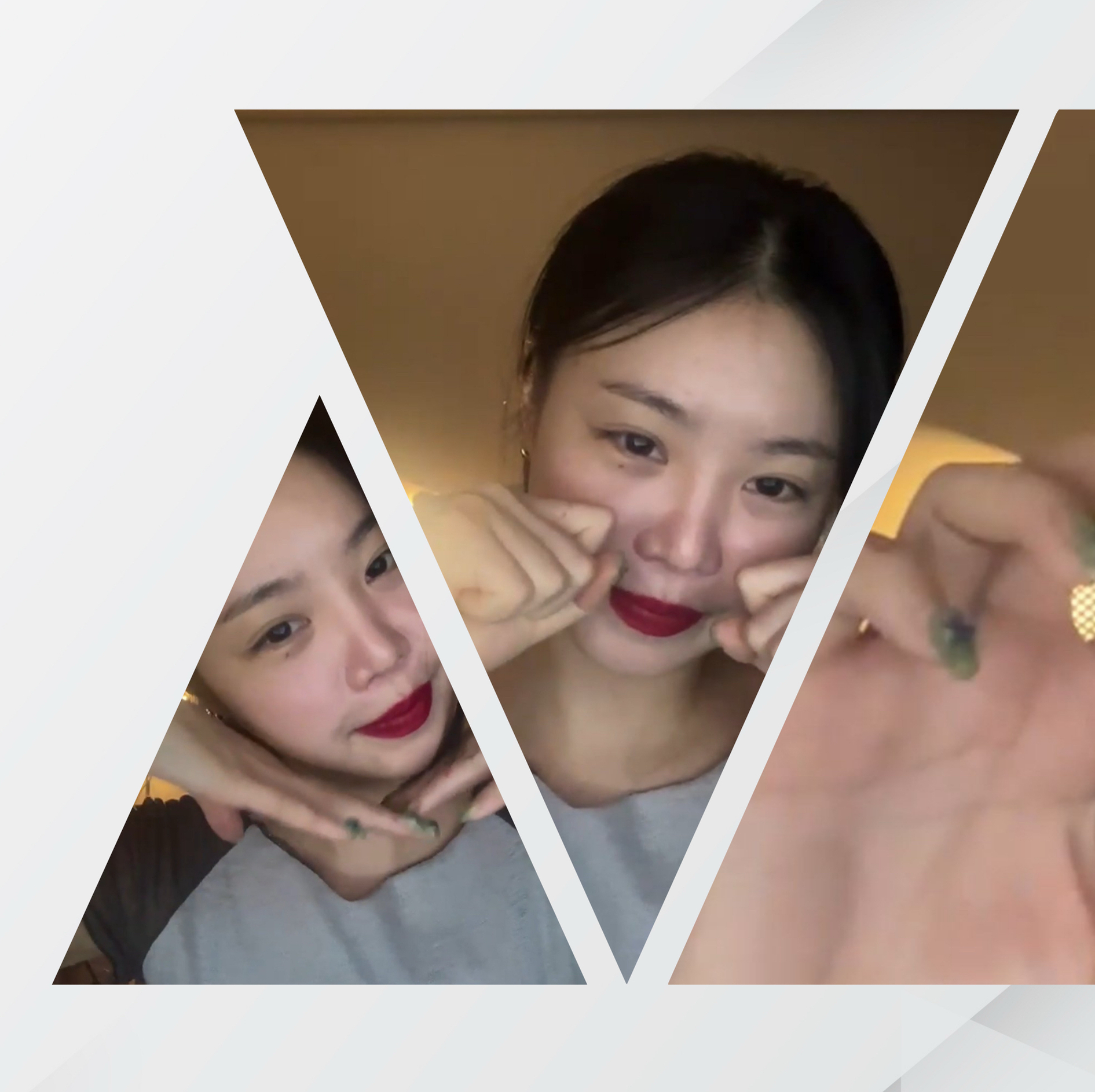 A moment captured by Soojin's fan