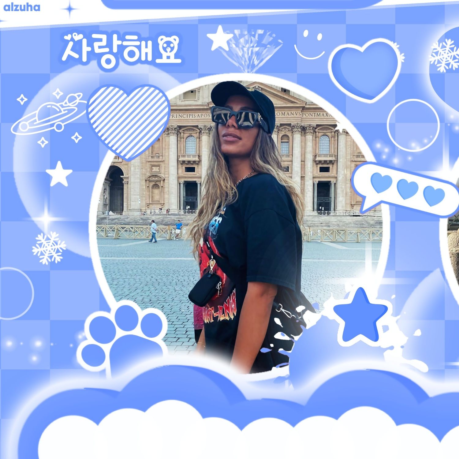 A moment captured by Anitta's fan