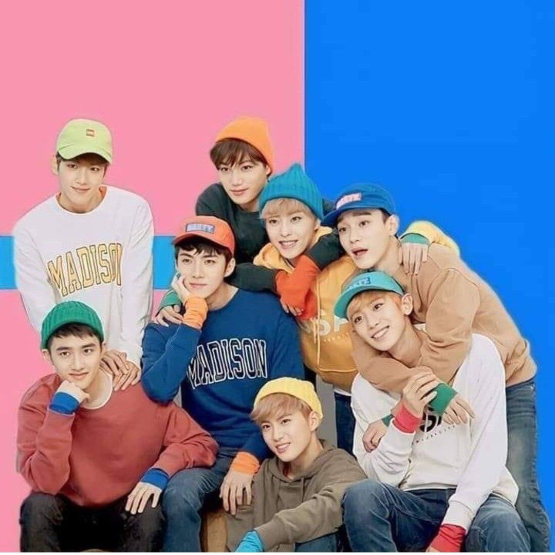 Recent activity shot of EXO