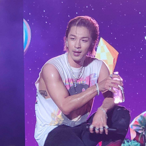 Recent activity shot of Taeyang (BIGBANG)