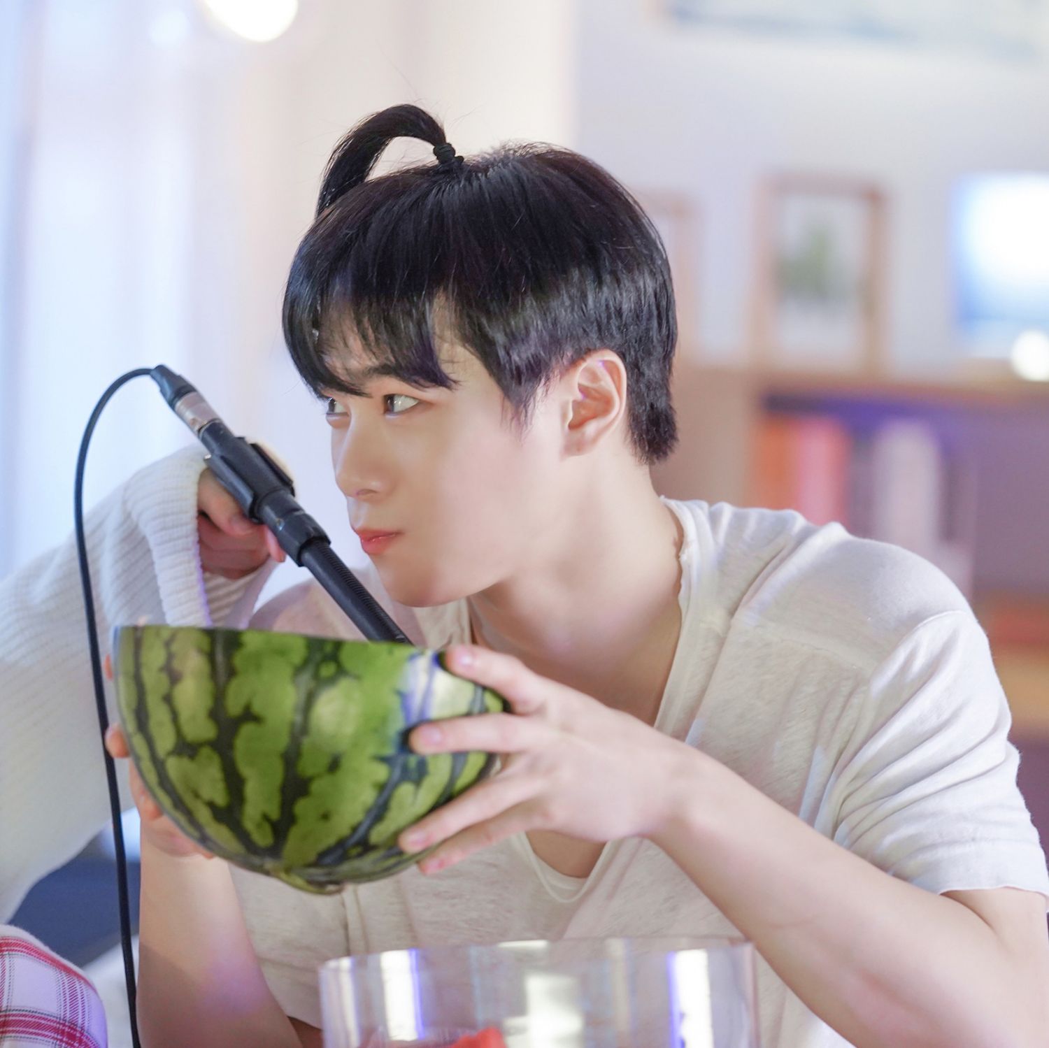 A moment captured by Moonbin (ASTRO)'s fan