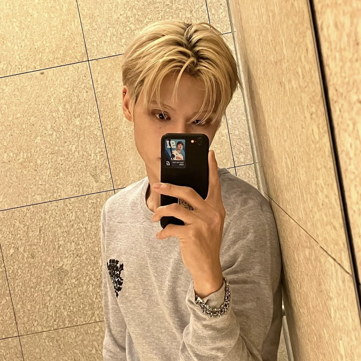 A moment captured by Wooyoung (ATEEZ)'s fan