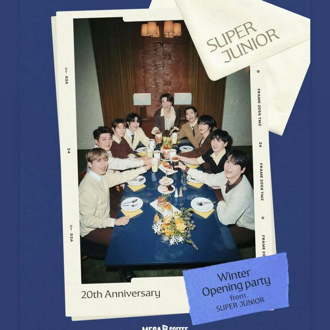 슈퍼주니어의 비하인드 컷