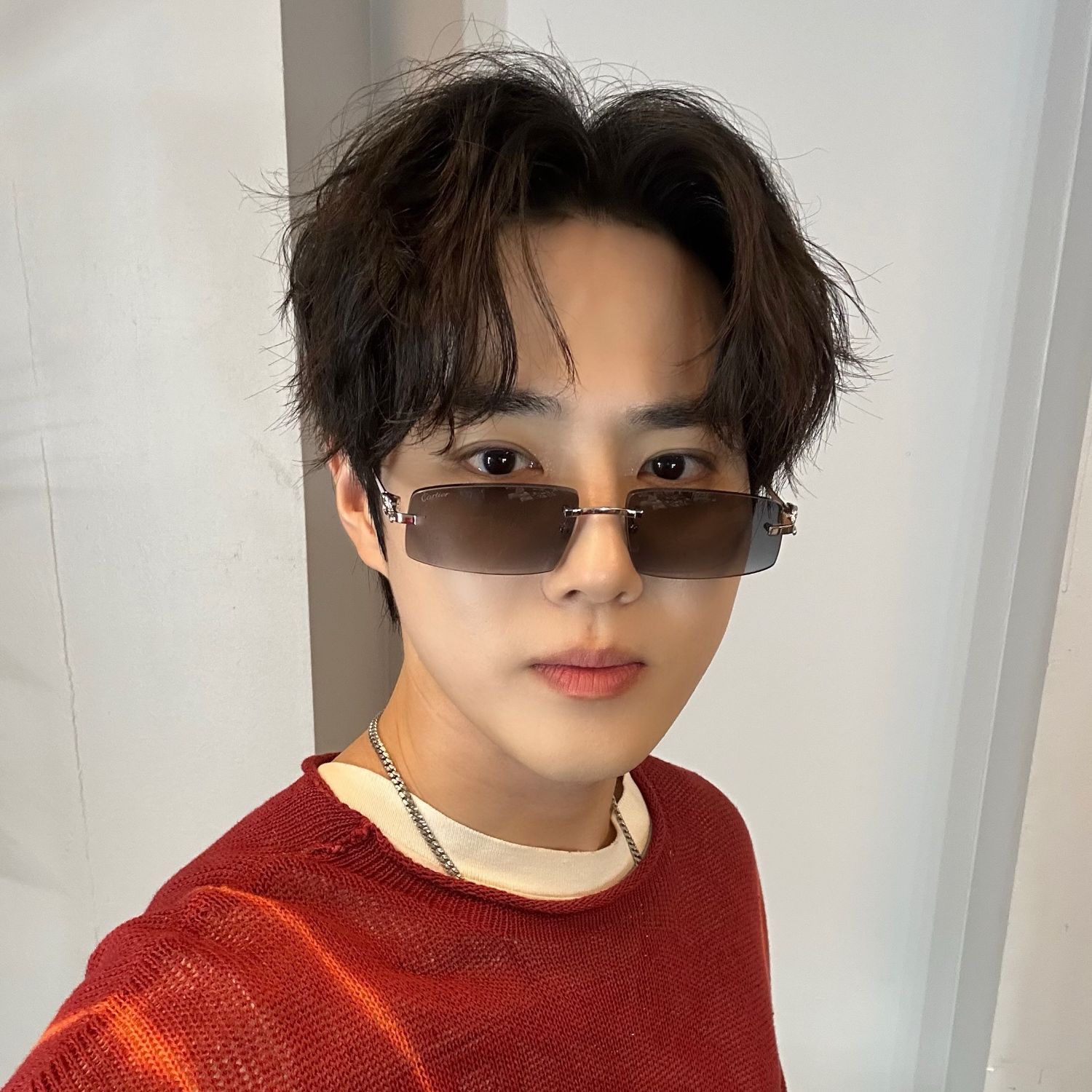 Recent activity shot of Suho (EXO)