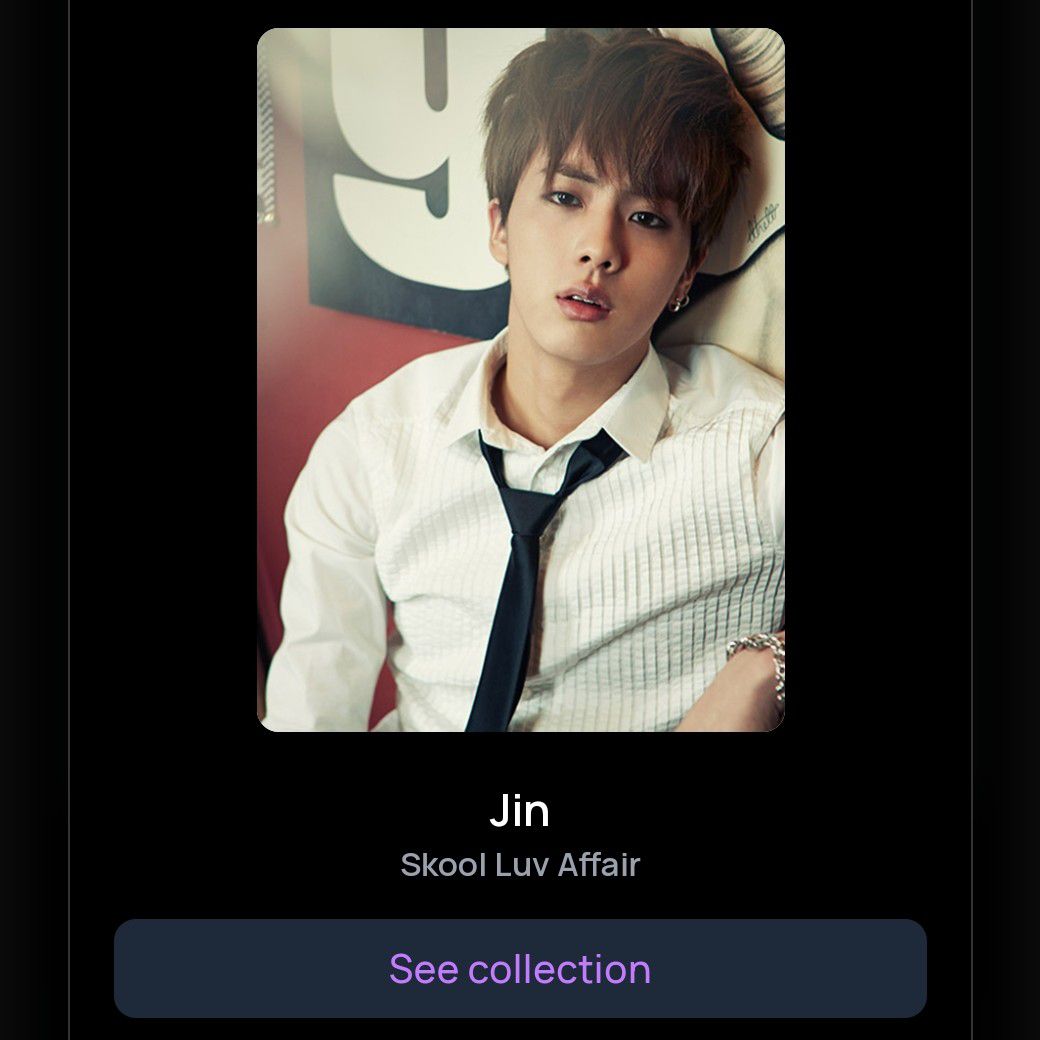 Latest photo of Jin (BTS)