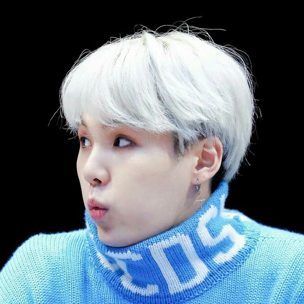 Recent activity shot of SUGA (BTS)