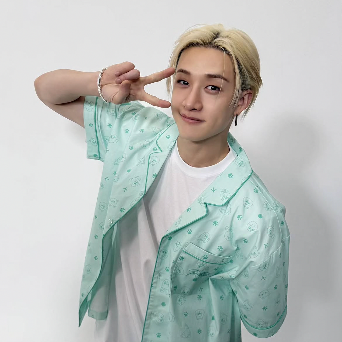 A moment captured by Bang Chan (Stray Kids)'s fan