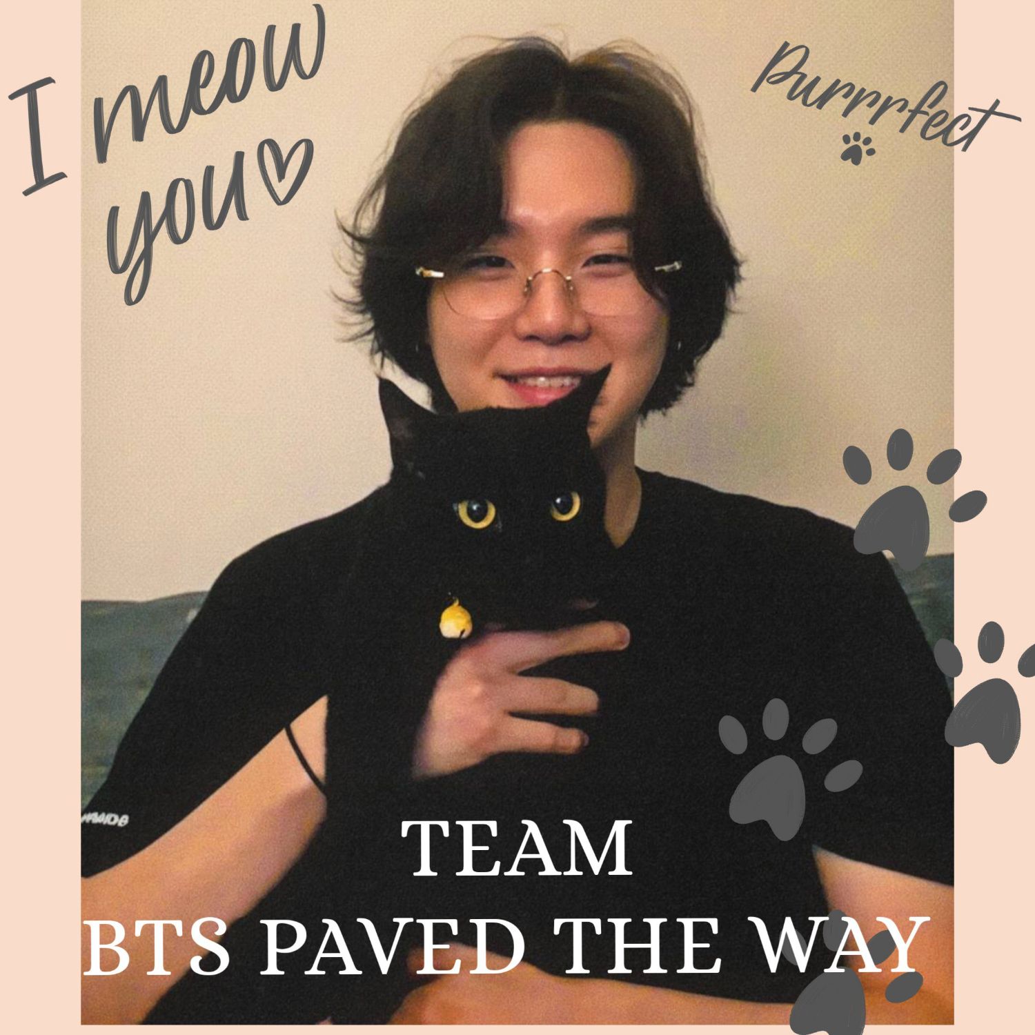 SUGA (BTS)の舞台裏ショット