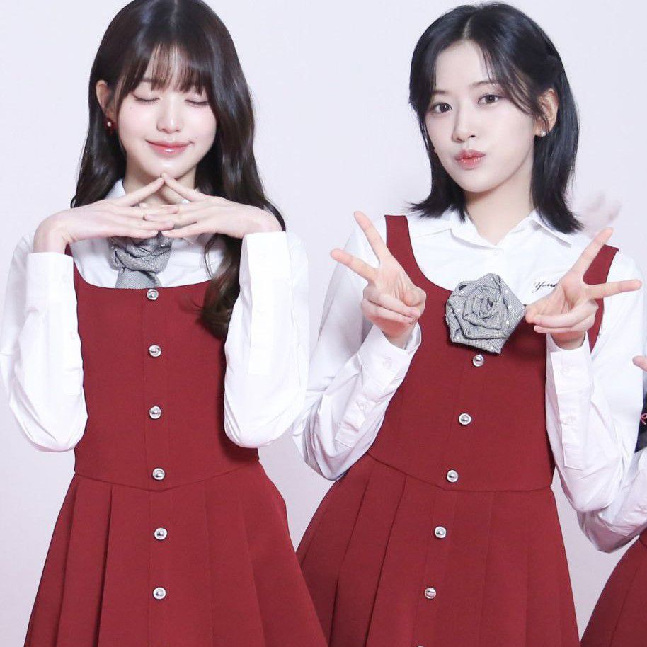 A moment captured by Jang Wonyoung (IVE)'s fan