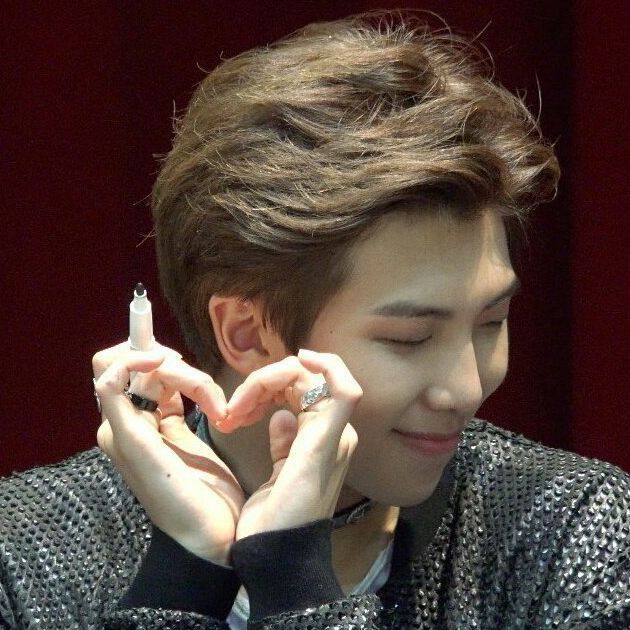 A moment captured by RM (BTS)'s fan