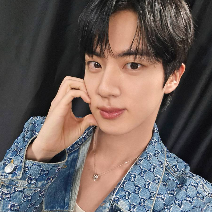 Jin (防弹少年团)粉丝拍下的瞬间