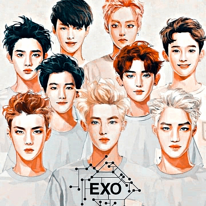 Potret di balik layar EXO