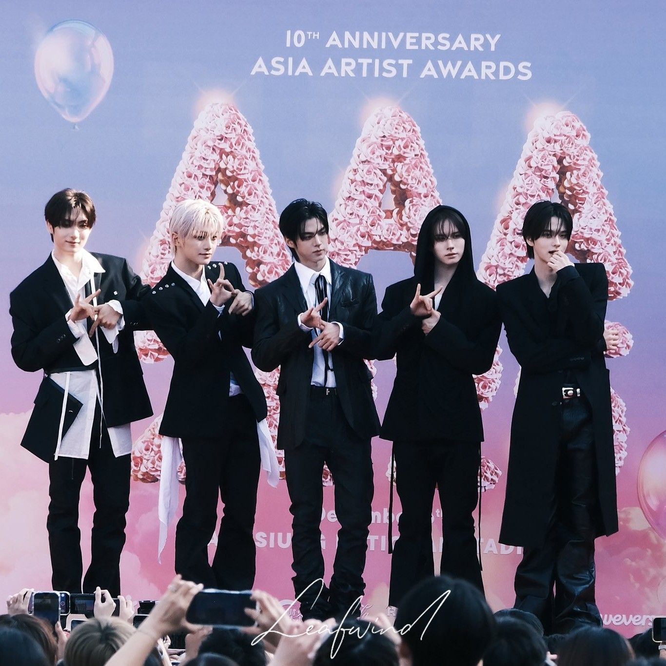 A moment captured by TWS's fan