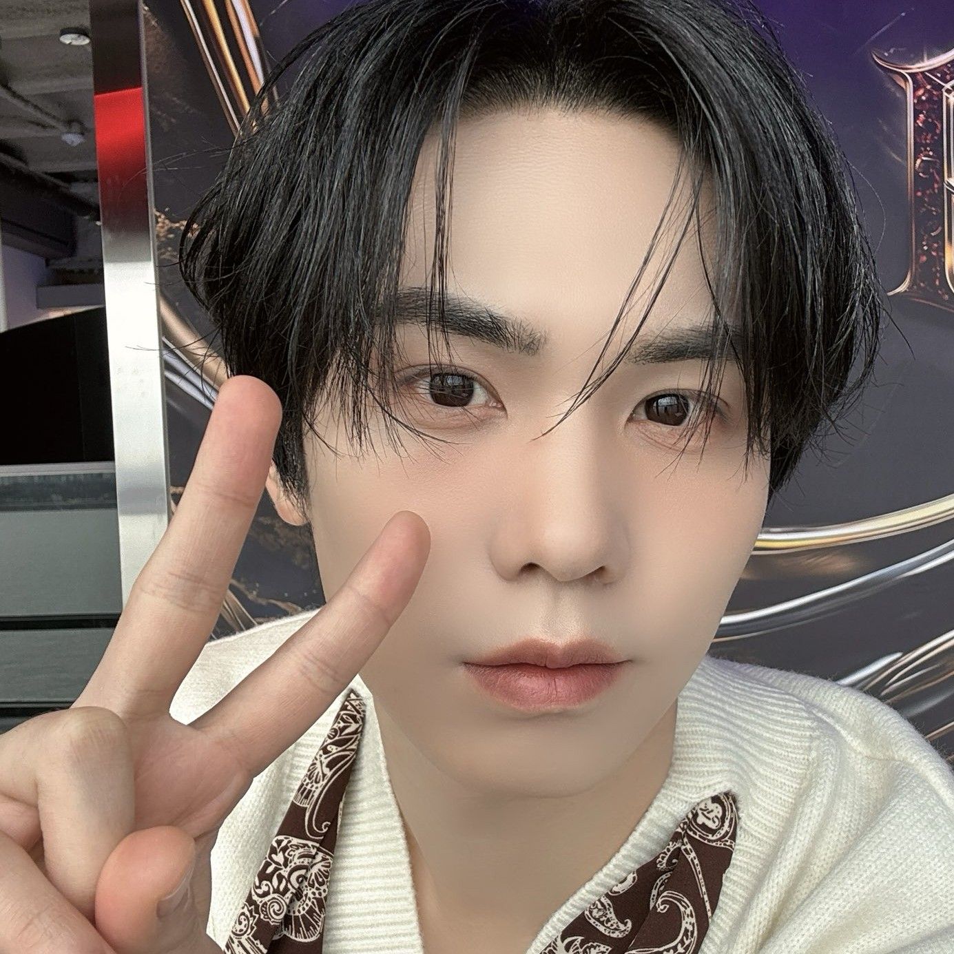 A moment captured by Rocky's fan