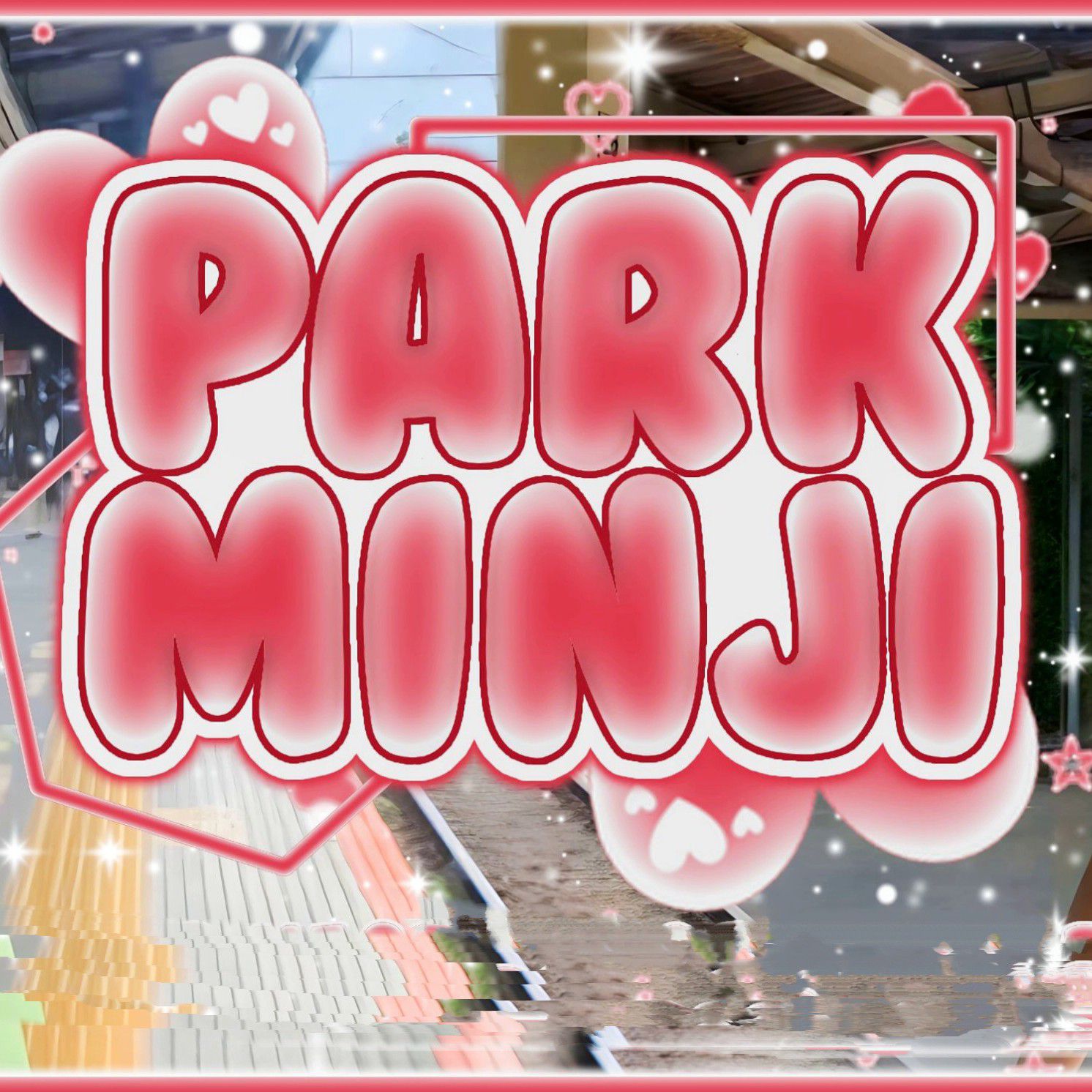 A moment captured by Minji's fan