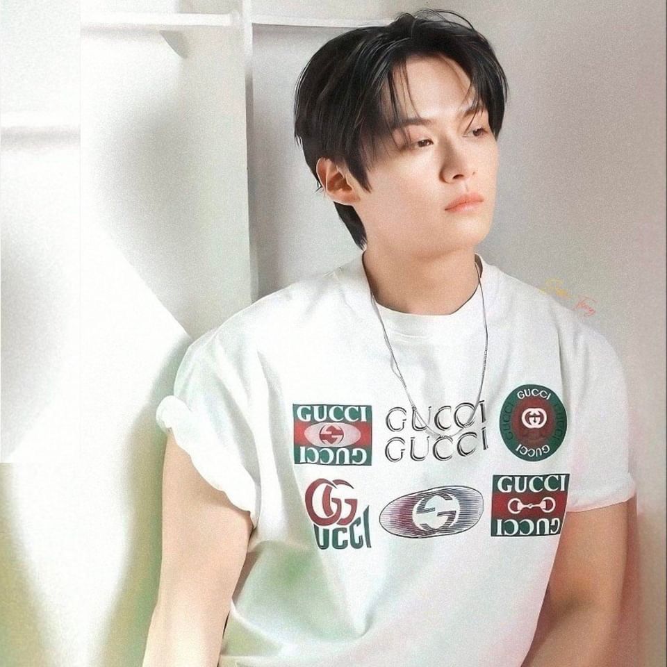 Recent activity shot of Lee Know (Stray Kids)