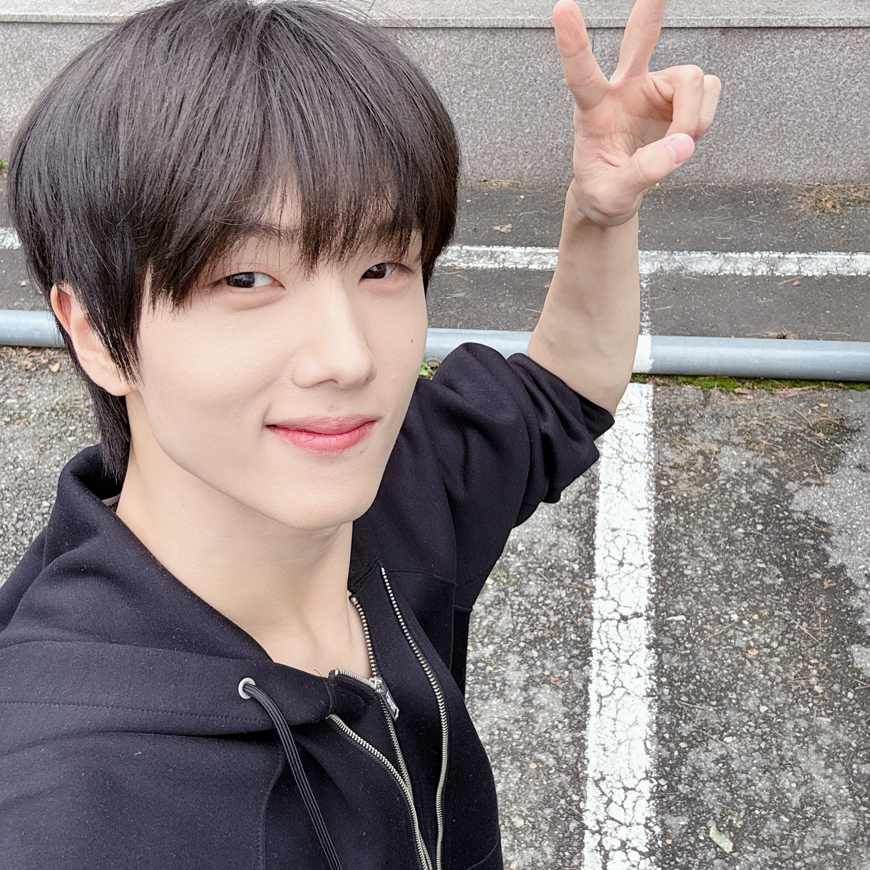 A moment captured by Jisung (NCT DREAM)'s fan