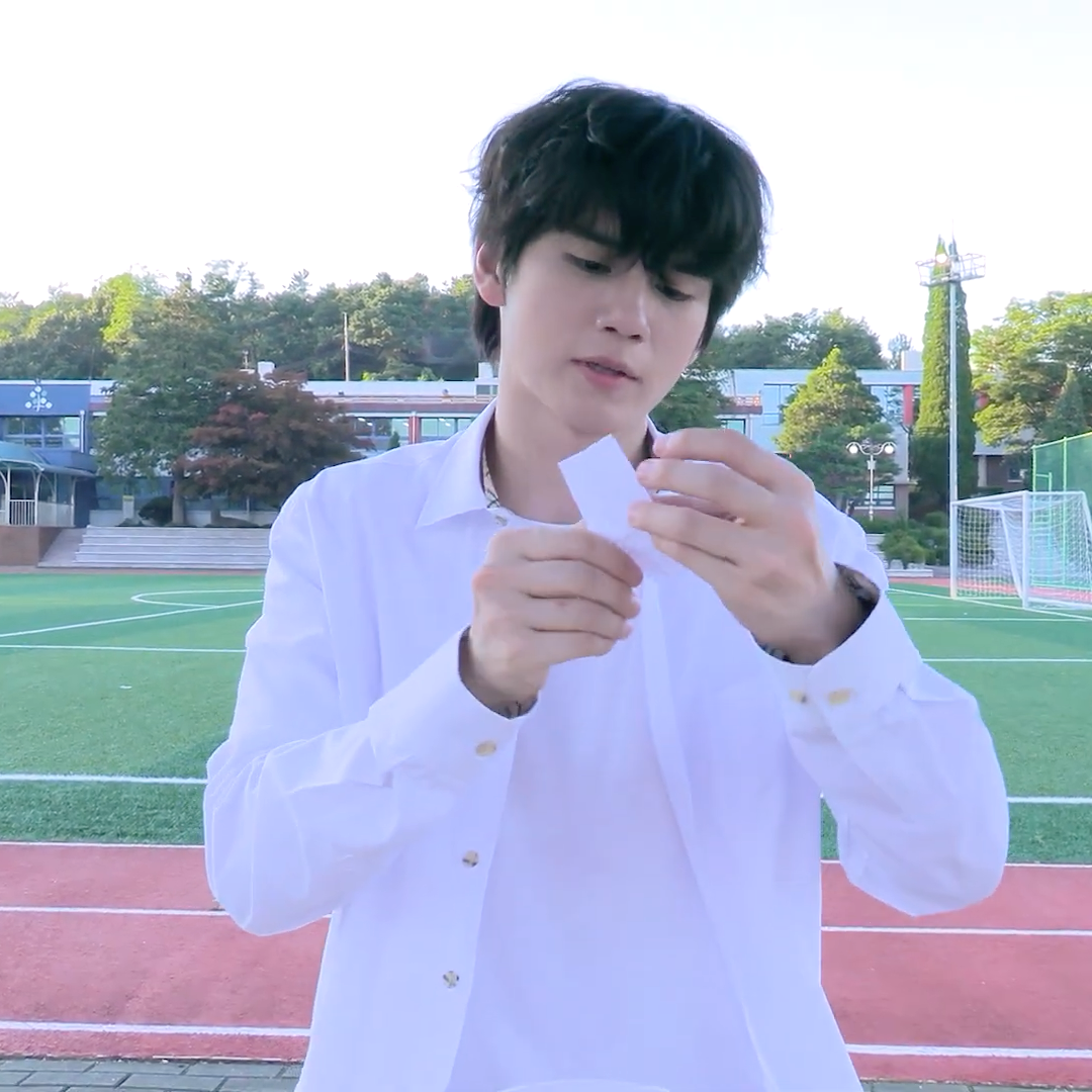 옹성우 팬이 찍은 순간