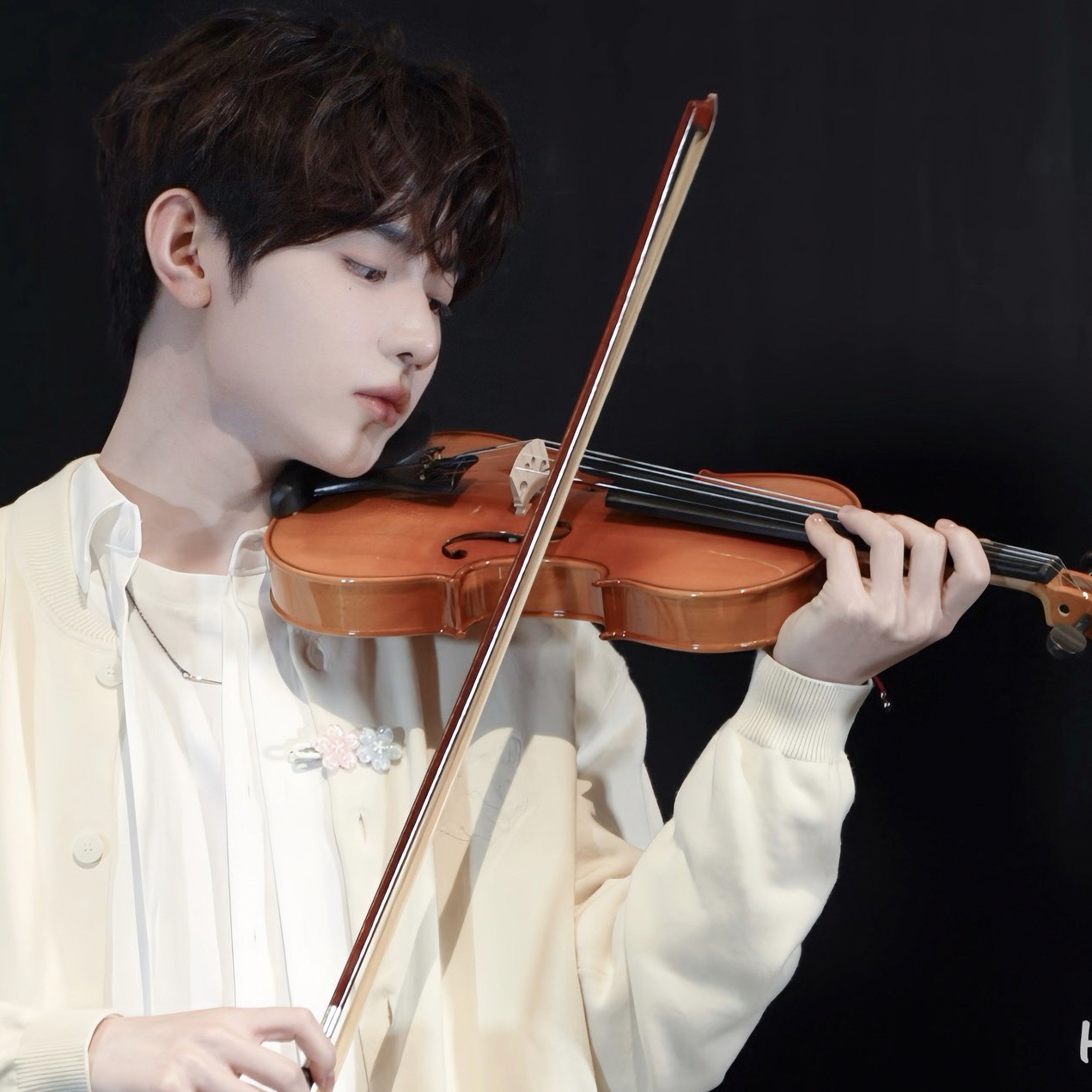 Recent activity shot of Zhang Hao (ZEROBASEONE)