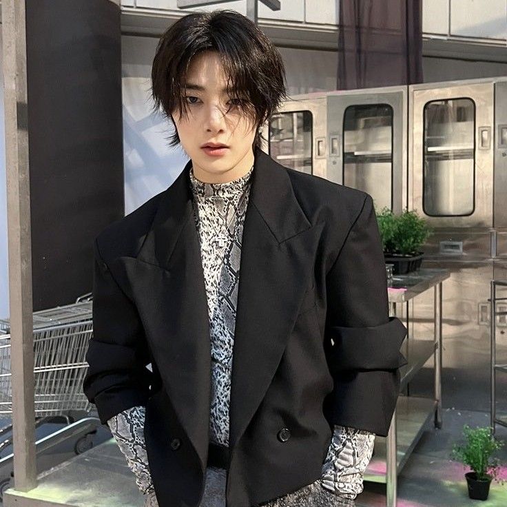 A moment captured by I.N (Stray Kids)'s fan