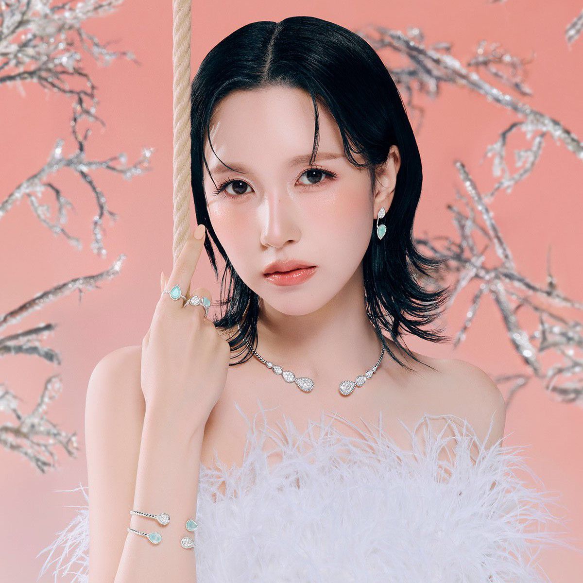 Recent activity shot of Mina (TWICE)