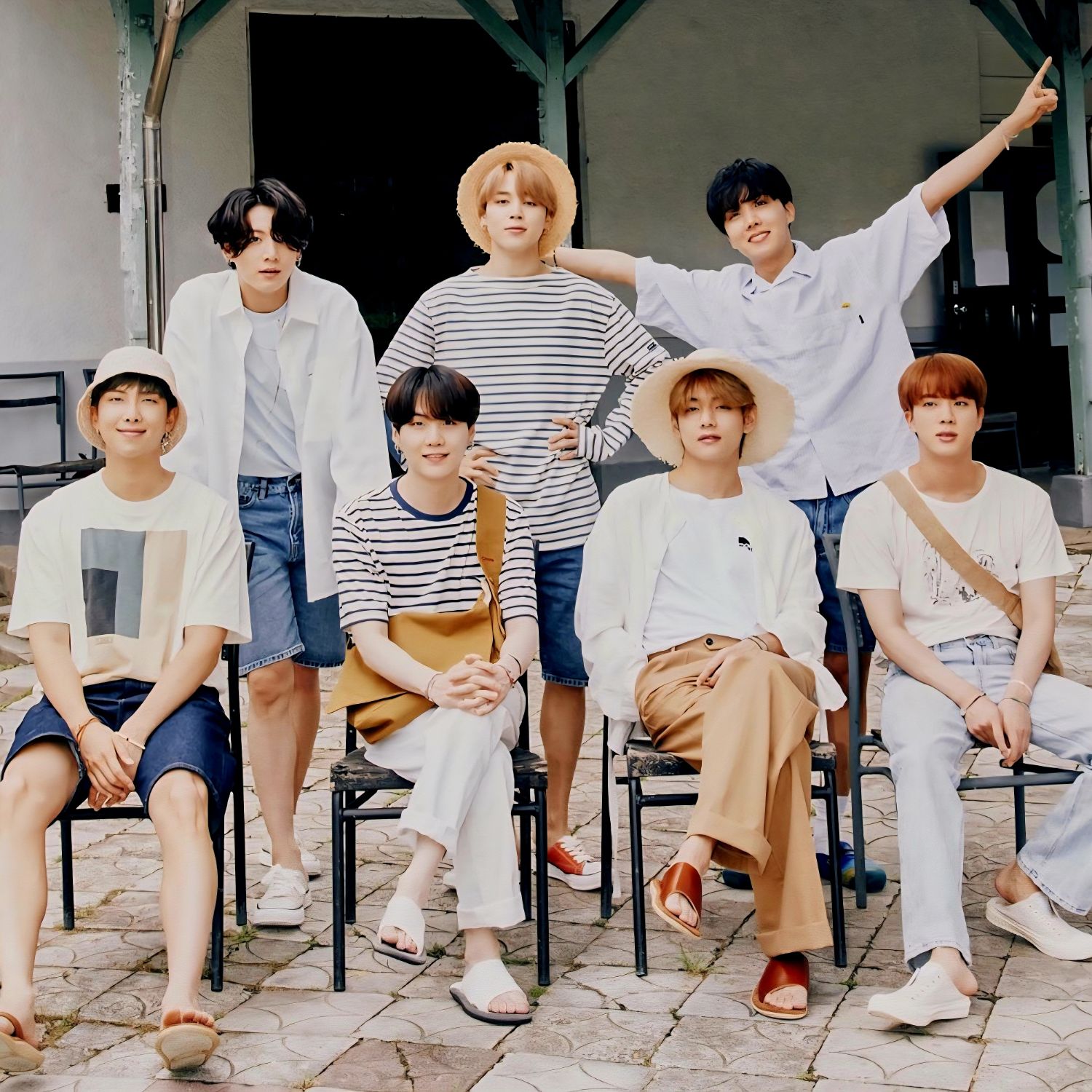 방탄소년단의 비하인드 컷