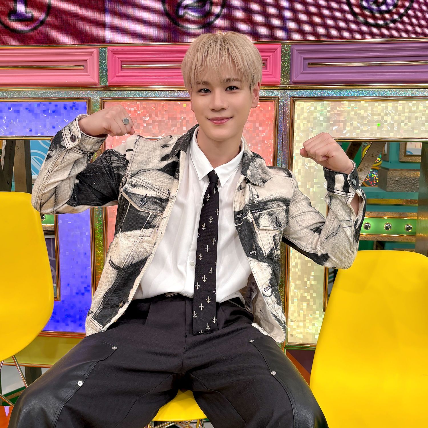 Behind-the-scenes cut of Mamehara Issei (JO1)