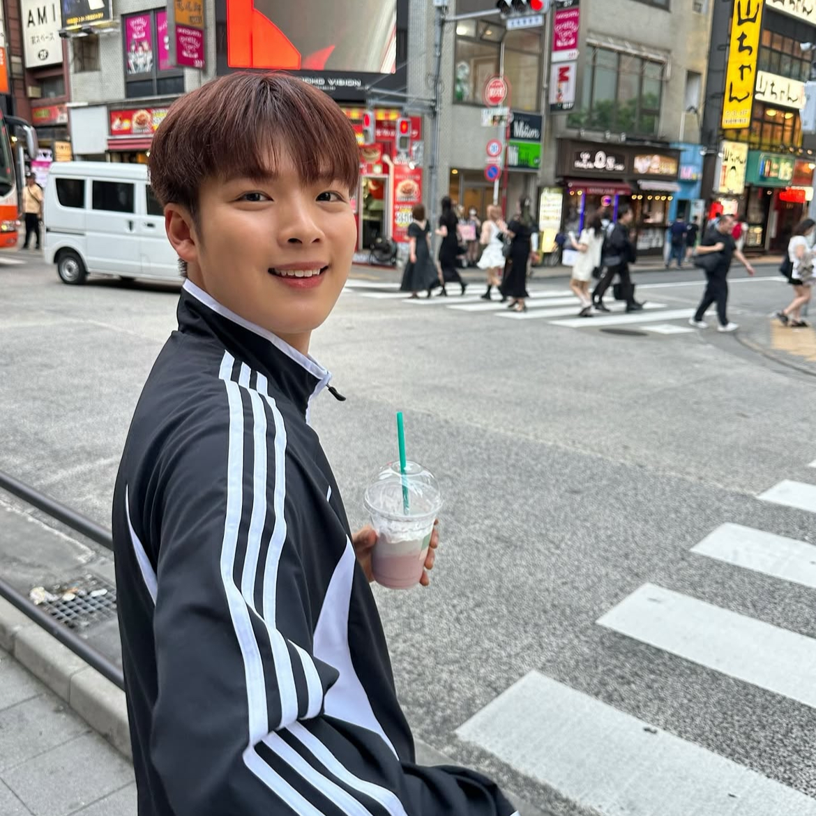 Recent activity shot of Choi JunSeong (GHOST9)