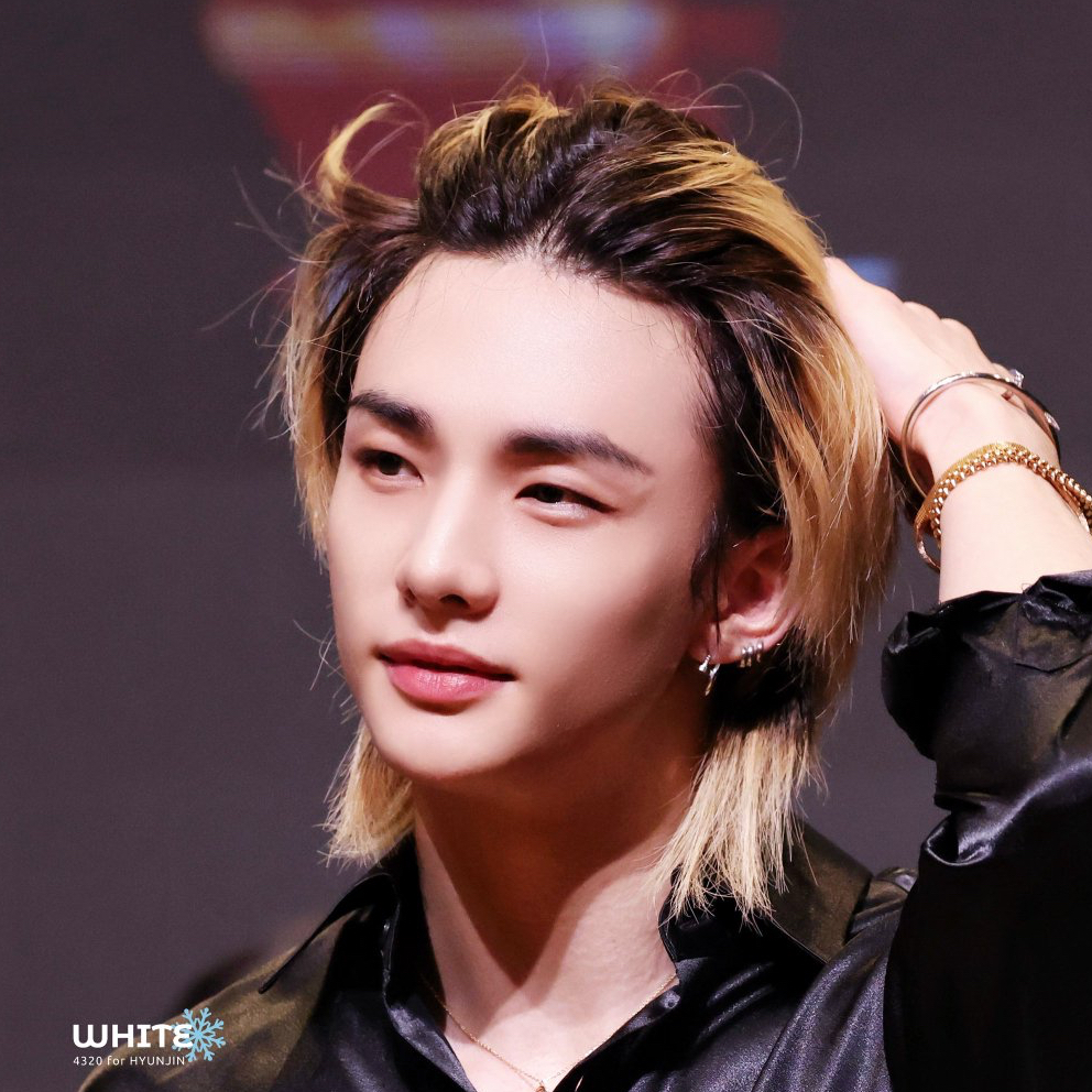 A moment captured by Hyunjin (Stray Kids)'s fan