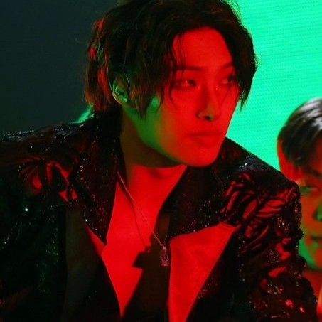 A moment captured by Mingi (ATEEZ)'s fan