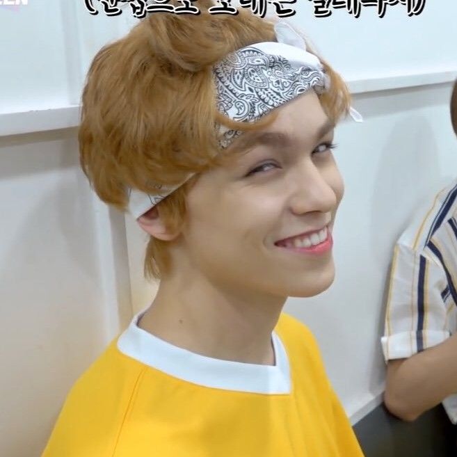 Recent activity shot of Vernon (SEVENTEEN)