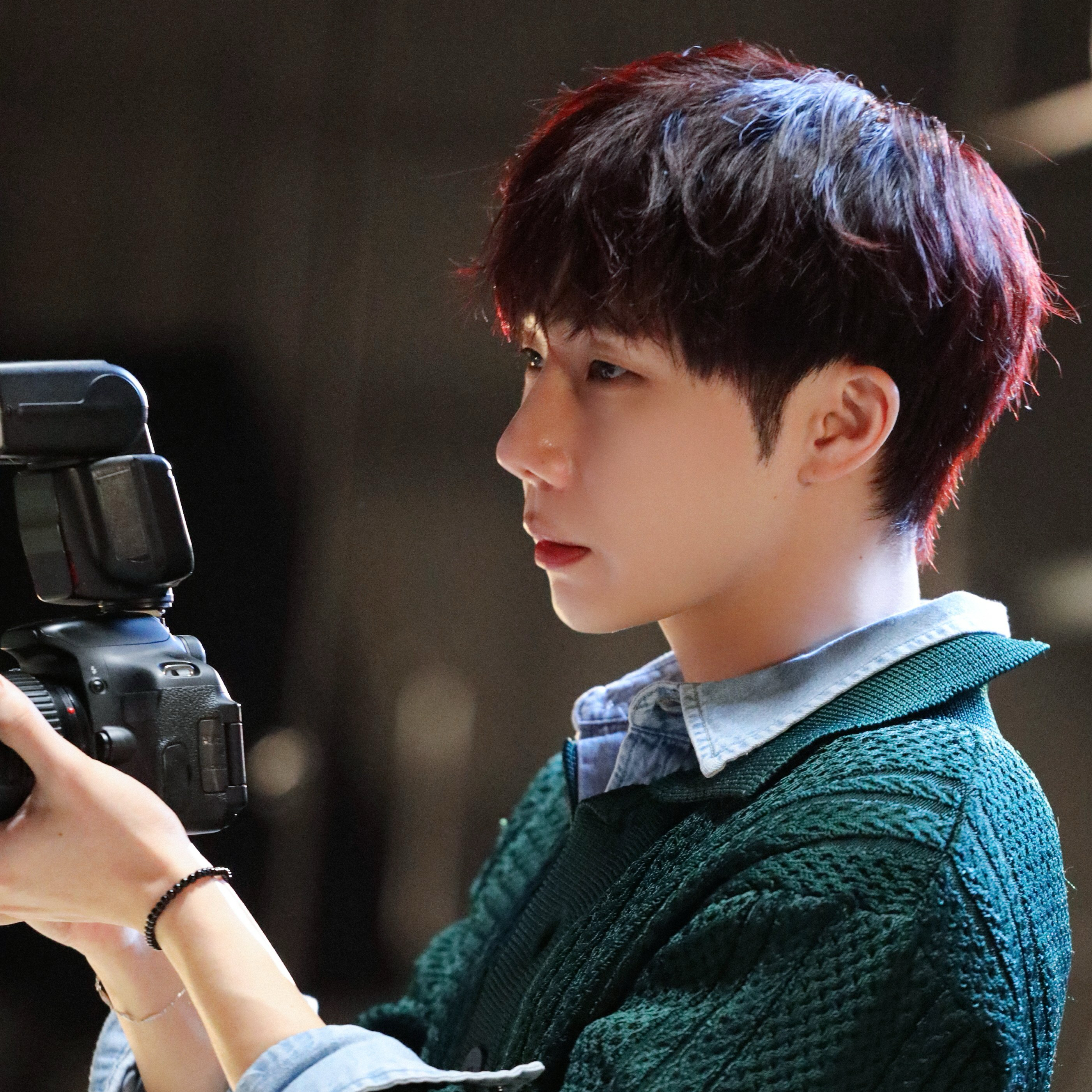 Recent activity shot of Sungkyu (INFINITE)