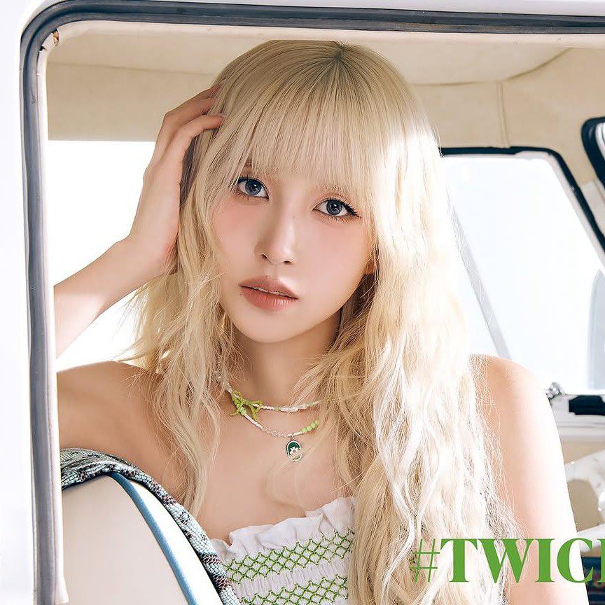 Recent activity shot of Mina (TWICE)