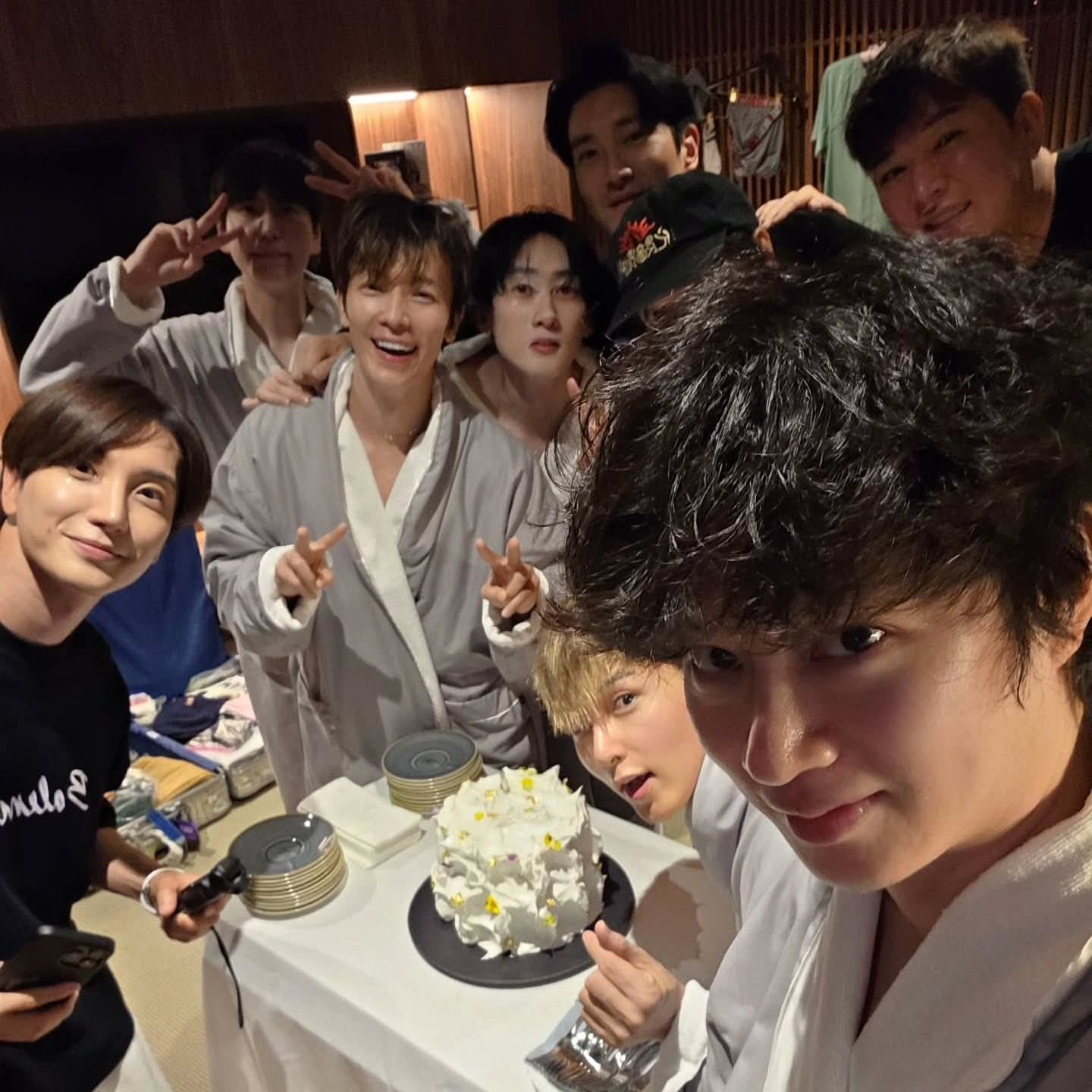 Recent activity shot of Super Junior