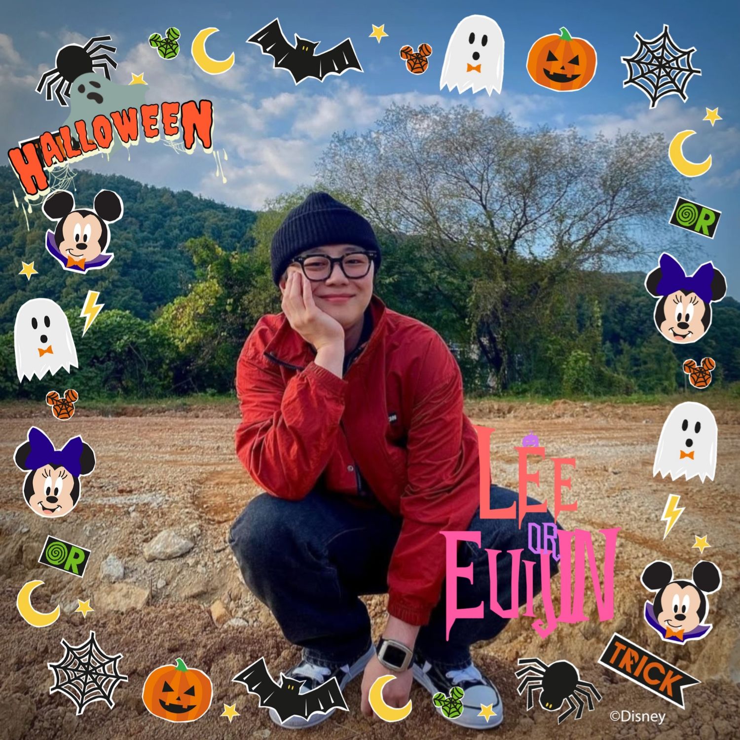 Behind-the-scenes cut of Uijin