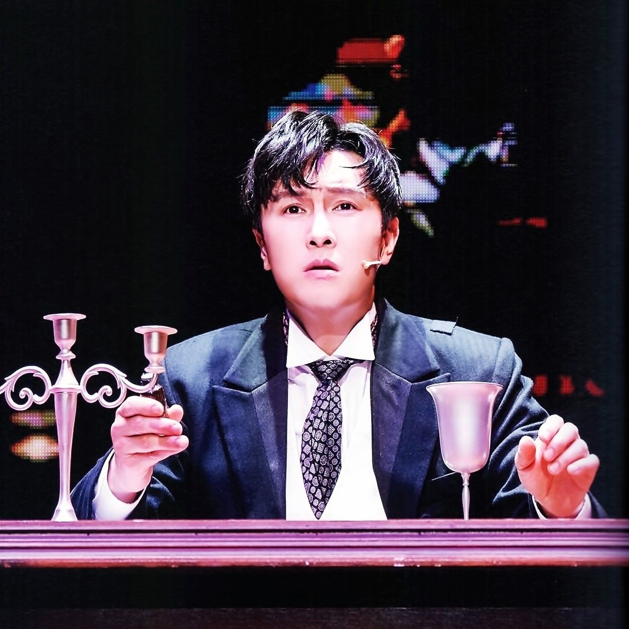 A moment captured by Kim Dongwan (SHINHWA)'s fan