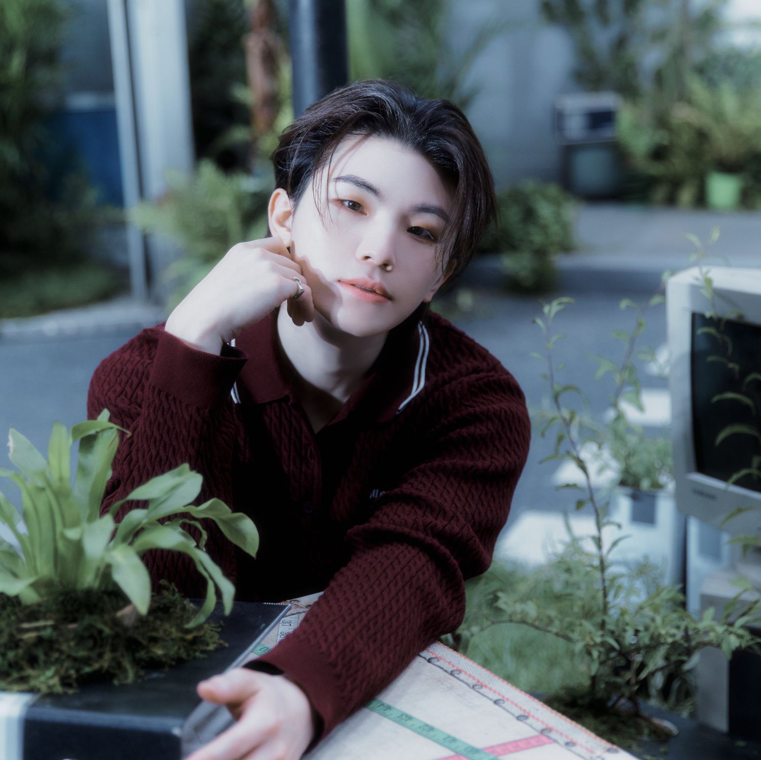 Behind-the-scenes cut of Woozi (SEVENTEEN)