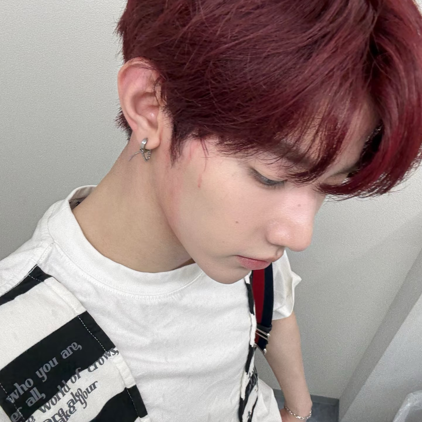 Recent activity shot of Zhang Hao (ZEROBASEONE)