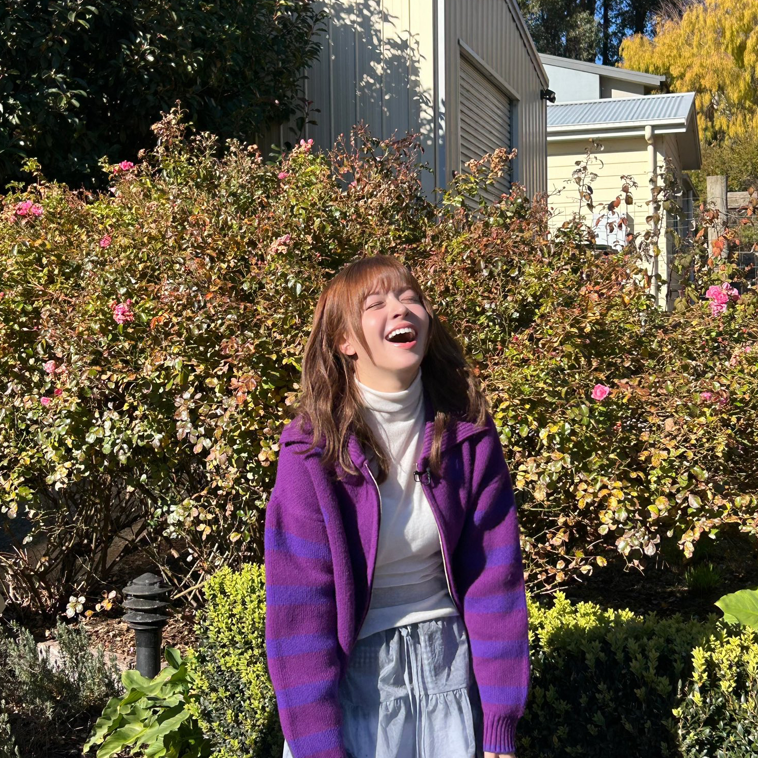 Recent activity shot of LILY (NMIXX)