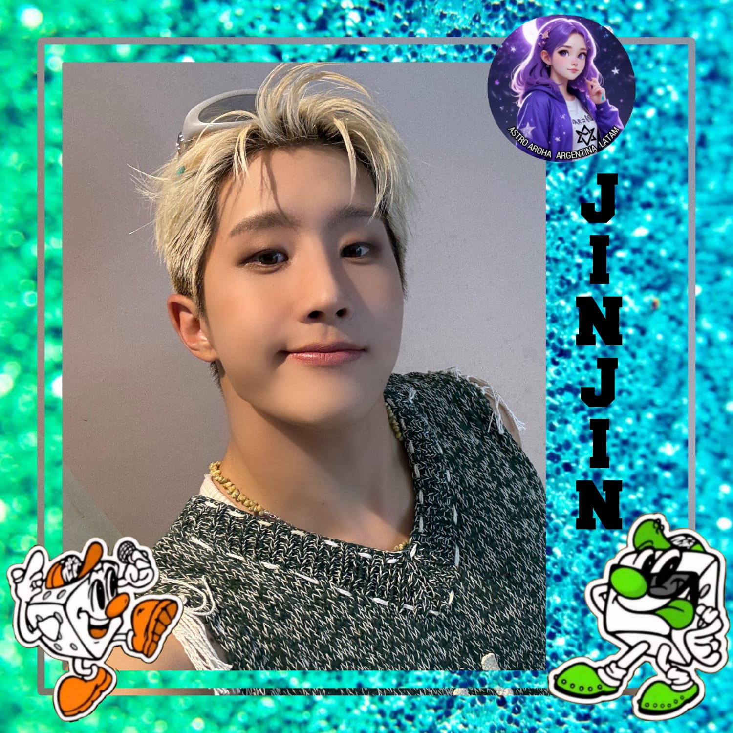 Recent activity shot of Jinjin (ASTRO)