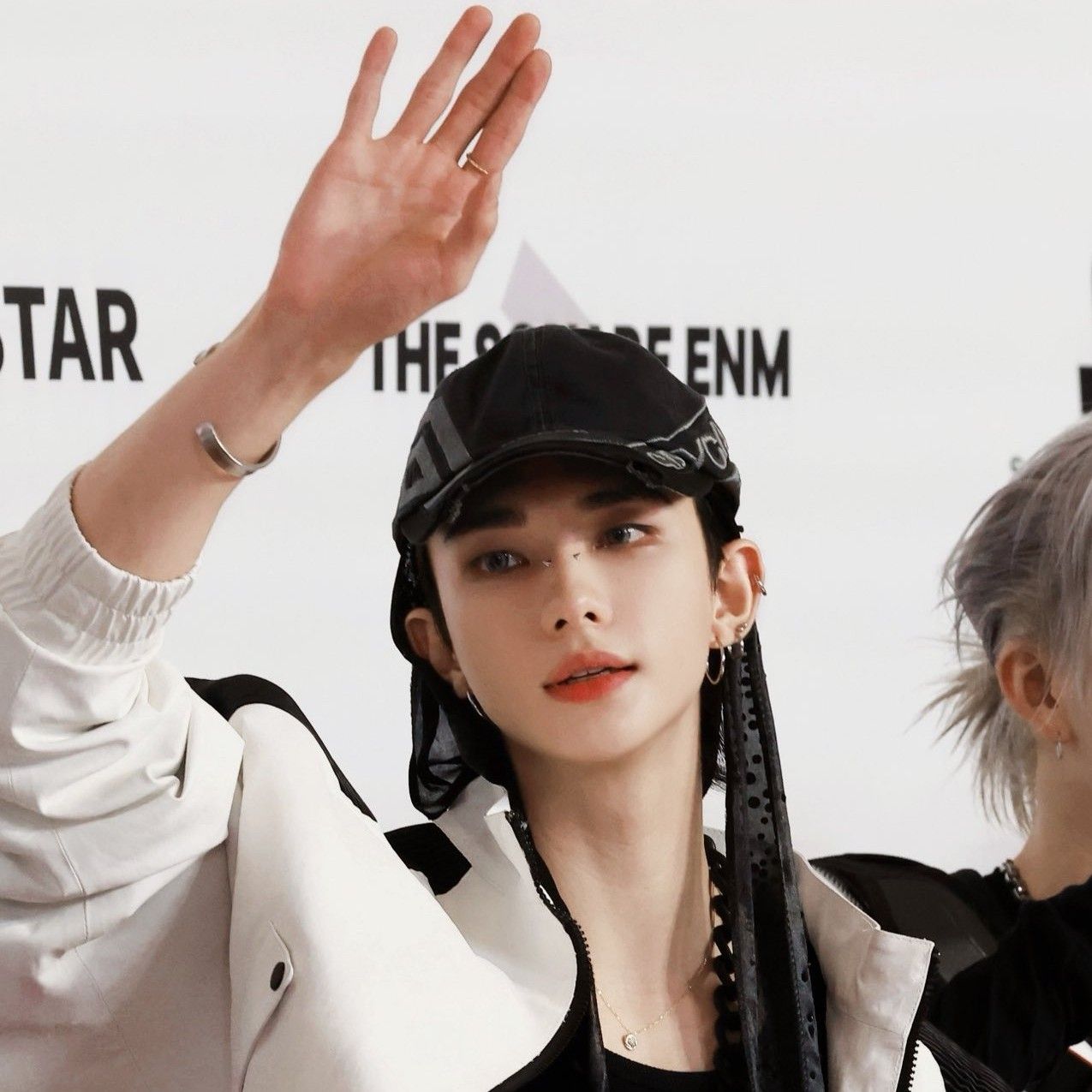 A moment captured by Hyunjin (Stray Kids)'s fan
