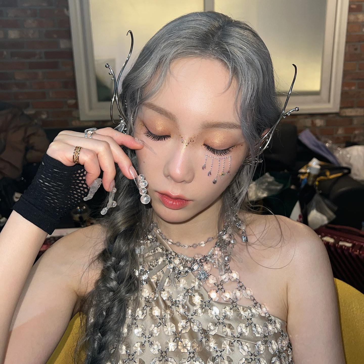 Behind-the-scenes cut of Taeyeon (Girls' Generation)